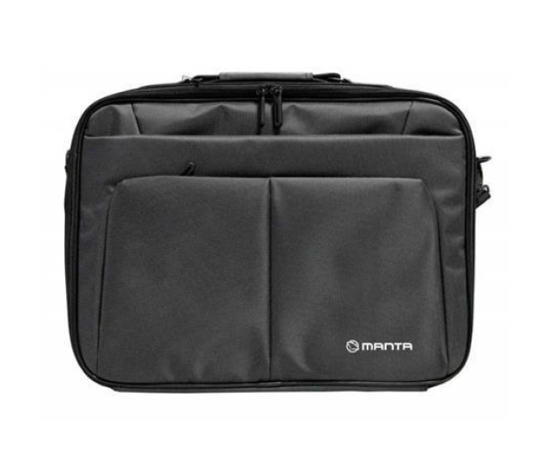 MANTA Torba na Laptopa MA122 Salamander 15" Czarna - 1389580 - zdjęcie